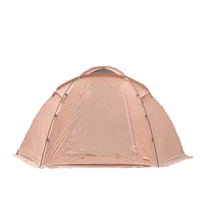 कारखाना उत्पादन डेरा डाले हुए गेंद तम्बू आउटडोर बहु-व्यक्ति Windproof बारिश बड़े तम्बू छायांकन रोशनदान गुंबद तम्बू