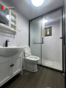 Casa Prefabricada Luban, Kit <span class=keywords><strong>de</strong></span> Cabaña <span class=keywords><strong>de</strong></span> Acero para <span class=keywords><strong>Jardín</strong></span>, Dormitorio, Apartamento, Bar, Uso Doméstico, Casas Contenedor - Product Image 6