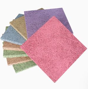 Panneau <span class=keywords><strong>acoustique</strong></span> décoratif en fibre de noix de coco peint en laine de bois Solution de conception graphique ignifuge Projets d'hôtel scolaire Hall 90% - Product Image 5