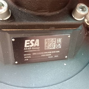 Vanne de régulation Esa 24V DC pour gaz haute température, modèle industriel en acier 824BH-1-8.152VHL-2200H-2400M-16EXDF-24ENR - Product Image 1