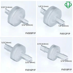 Mini Filtro Microporoso de Aire y Agua, PP Nylon, Entrada de Aire de 1/4 Pulgada, Filtro de Microfiltración para Uso Industrial - Product Image 2