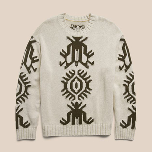 Suéteres de Punto para <span class=keywords><strong>Hombre</strong></span>, Sudaderas con Diseño a <span class=keywords><strong>Rayas</strong></span>, Antiencogimiento, Transpirables, Estándar, Invierno 2023, Logotipo Personalizado, Largos - Product Image 5