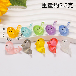 Accesorios Luminosos 3D de Animales Adorables para Manualidades, Accesorios para el Cabello, Materiales Creativos de Decoración, Adornos Pequeños Realistas - Product Image 6