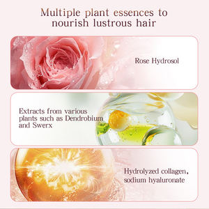 Wholesale Good Quality Refreshing Deep Cleansing Silicone Free Wholesale <b>Hair</b> <b>Care</b> 1% Rose Hydrosol Augeas Shampoo - Product Image 4