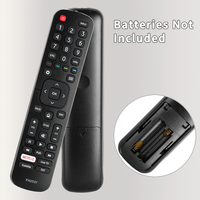 Télécommande EN2D27 compatible avec les téléviseurs intelligents Hisense 50K321 55K321 58K700 65K700 H50M5500 H50N6800 H55N6800 H65N6800 H75N6800