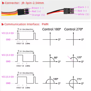Servo Motor Digital Impermeable SSG <span class=keywords><strong>DS3218</strong></span> <span class=keywords><strong>Pro</strong></span> de 20KG con Engranaje Metálico de Control de Precisión para Autos RC, Robots y UAV - Product Image 6