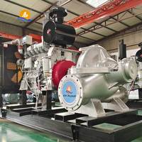 Pompe d'irrigation à carter séparé pour moteur diesel de 8 pouces, 10 pouces et 12 pouces