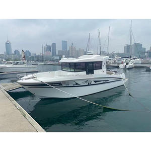 Fueraborda de motores de gasolina <span class=keywords><strong>petral</strong></span>, 32ft frp grp frberglass, gran cabina de trabajo alrededor de barco de pesca de lujo - Product Image 1