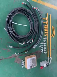 Kits d'installation de tuyauterie hydraulique de marteau de ligne de tuyau auxiliaire de rétrocaveuse JCB 4CX 4DX