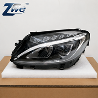 Untuk W205, OE 2059067303, Lampu Depan Kiri, Rakitan Lampu Depan, Cocok untuk 2014-2017, Plug and Play, Tidak Perlu Pemasangan Kabel Ulang, Sesuai OE