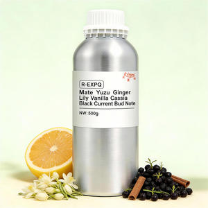 Aceite de Fragancia con Notas de <span class=keywords><strong>Mate</strong></span>/Yuzu/<span class=keywords><strong>Jengibre</strong></span>/Lirio/Vainilla/Cassia/Arándano Negro, Aceite Esencial Original para la Elaboración de Perfumes - Product Image 1