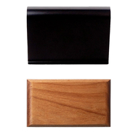 Diffuseur d'huiles essentielles magnétique en bois de luxe pour pare-soleil de voiture, avec clip, logo personnalisé, aromathérapie automobile