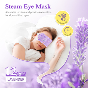 <span class=keywords><strong>Masque</strong></span> oculaire chauffant SEFUDUN <span class=keywords><strong>pour</strong></span> les <span class=keywords><strong>yeux</strong></span> <span class=keywords><strong>fatigués</strong></span> 40-45 ° Chauffe-tout auto-chauffant à la lavande à température constante (30-40 min) <span class=keywords><strong>pour</strong></span> les voyages, le bureau et l'heure du coucher - Product Image 2