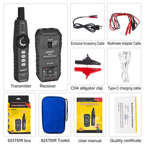 Noyafa Nf-825tmr Advance Détecteur <span class=keywords><strong>de</strong></span> câbles électriques, <span class=keywords><strong>testeur</strong></span> <span class=keywords><strong>de</strong></span> câbles réseau, détecteur <span class=keywords><strong>de</strong></span> disjoncteurs, <span class=keywords><strong>testeur</strong></span> <span class=keywords><strong>de</strong></span> prises, détecteur <span class=keywords><strong>de</strong></span> fils - Product Image 6