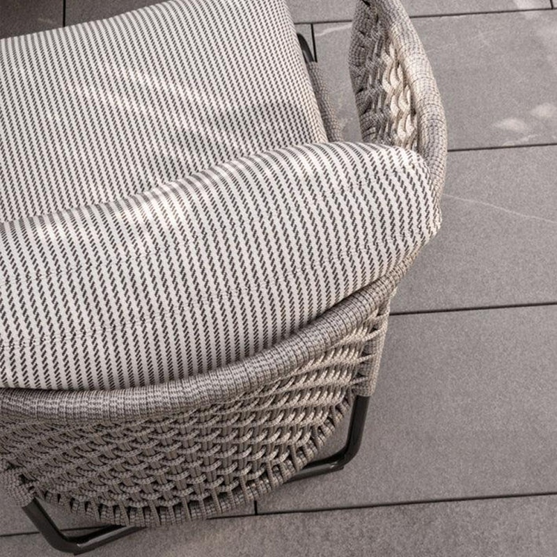 Modern new arrival outdoor furniture rope patio garden chairs