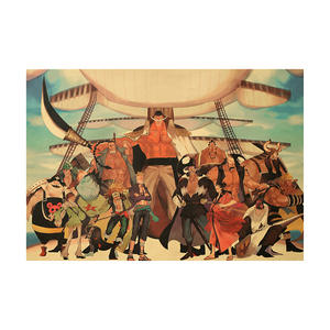 Vente en gros de 32 Designs 50.5*35cm Anime <span class=keywords><strong>Frank</strong></span> Chopper Zoro Luffy Wanted Wall Poster Cartoon HD Printing Art Decor Collection Poste - Product Image 6