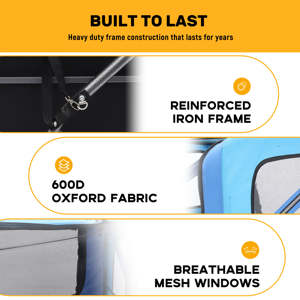 Large capacity stainless steel portable cargo folding food trolley cart - Product Image 4