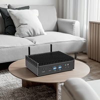 Mini PC Topton de 13.ª Generación con I7 1355U/I5 1335U, Sin Ventilador, 2 Puertos LAN de 2.5G, PCIE4.0, DDR4, Thunderbolt 4, EGPU, Mini Computadora de Escritorio para Juegos, WiFi6