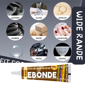 Adesivo per plastica PP PE nero da 50 ml, supportato da OEM, per polipropilene, polietilene, ABS, PVC, PMMA, <span class=keywords><strong>spugna</strong></span> EVA - Product Image 6