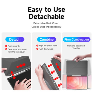 <b>Tablet</b> protective case suitable for Samsung Tab S12 Ultra/S11 Ultra transparent with <b>pen</b> slot <b>tablet</b> protective cover - Product Image 3