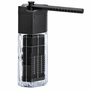Filtro Interno per <span class=keywords><strong>Acquario</strong></span>, Pompa Filtrante a 3 Stadi, Pompa Sommergibile per Piccoli Acquari Domestici - Product Image 1