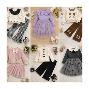 Venta al por mayor de fábrica: Ropa infantil de moda mixta, stock de verano, ropa casual, envío aleatorio con estilo de dibujos animados. - Product Image 1
