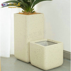 Nouveaux matériaux de construction en pierre Waterstone, jardinière extérieure, bac à fleurs de rue, taille personnalisable, design moderne - Product Image 3