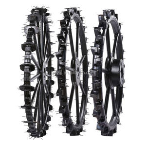 Pneus en fer massif 160x8 cm pour machines à plantes, modification de tracteurs, pulvérisateurs et véhicules de transport de semis - Product Image 2