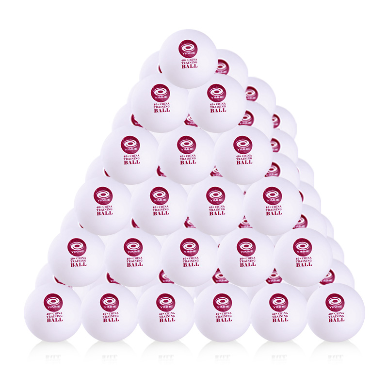 YINHE One-Star 40+ Seamless Table Tennis Ball Machine ABS Material 100-Pack for Provincial Team Training