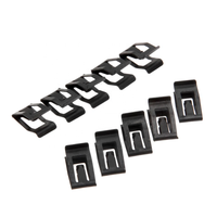10 pièces de clips de fixation en métal pour tableau de bord de voiture, console avant