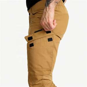 Nouveauté Pantalons de sport décontractés à poches multiples pour hommes, pantalons de randonnée en plein air pour le camp d'automne - Product Image 3