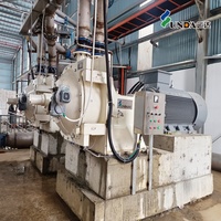 Peralatan Pemurnian Kertas Yunda SS304 Double Disc Refiner Konsistensi Rendah dengan Sistem Pengumpanan PLC, Hemat Energi, Kapasitas Tinggi, dan Dapat Disesuaikan