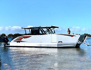 Kinocean 11m Marine Landing Craft, idéal pour <span class=keywords><strong>les</strong></span> journées à la plage <span class=keywords><strong>en</strong></span> famille, avec une construction <span class=keywords><strong>en</strong></span> aluminium durable. - Product Image 2