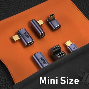 Adaptateur USB Type-C pour Macbook, convertisseur de charge rapide à 90 degrés, mâle vers femelle, 100W, transfert de données PD 40 Gbps - Product Image 4