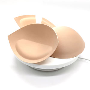 Relleno de sujetador moldeado de espuma transpirable redondo elástico de alta densidad insertado en copa de sujetador de traje de baño - Product Image 6
