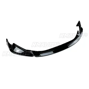 3PCS <b>Car</b> Front Bumper Lip <b>for</b> BMW M3 G80 M4 G82 2021-2023 Splitter <b>Diffuser</b> Body Kits Spoiler Accessories Carbon Fiber Style - Product Image 4