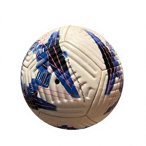 Balón de Fútbol Personalizado, Ligero, Ecológico, de Cuero PU Resistente al Agua, con Logotipo Impreso, Profesional, Termosellado - Product Image 1