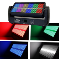 Projecteur stroboscopique LED de scène 300W RGB 12+12 sections DMX512 avec effet de poursuite et de lavage pour DJ, club, concert, événement, spectacle, éclairage de scène