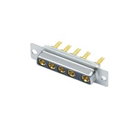 Conector de Alimentación D-SUB Hembra de 5W5 KinKuo, Conector Industrial de Corriente Pesada de Señal Mixta