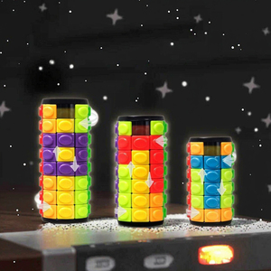 Fidget Toys para adultos y adolescentes-Magic Cube Puzzle, Brain Teasers, Cilindro Girar y deslizar Juguete lógico para niños - Product Image 5