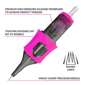 YaBa <span class=keywords><strong>Tattoo</strong></span> OEM alta calidad desechable Bugpin estándar línea redonda sombra membrana tatuaje cartucho <span class=keywords><strong>agujas</strong></span> - Product Image 6