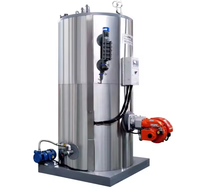 Série de chaudières verticales industrielles automatiques à eau chaude - Machine à eau commerciale à haut rendement, isolée thermiquement et à haute efficacité
