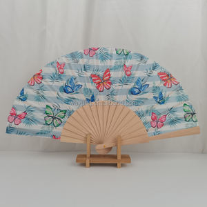 Venta al por Mayor de Abanico Plegable de Mano Artesanal de Madera y Bambú de Estilo Tradicional Español de 23 cm para Mujer, Regalo de Boda, Fiesta o Negocios - Product Image 3