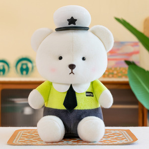 Fábrica grande súper suave peluche Oso de dibujos animados muñeca Eevee Grabbers tijeras máquina para policía oso peluche <span class=keywords><strong>red</strong></span> intercambio <span class=keywords><strong>rojo</strong></span> - Product Image 5