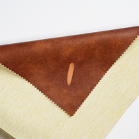 Cuir synthétique gaufré, matériau PU, tissu tricoté résistant aux taches, sac à vêtements, tissu d'ameublement, emballage cadeau