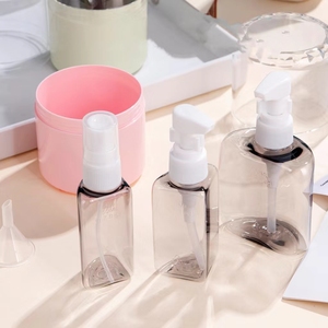 <span class=keywords><strong>Contenitori</strong></span> resistenti alle perdite ricaricabili 2 in 1 <span class=keywords><strong>per</strong></span> articoli da toeletta omologati <span class=keywords><strong>per</strong></span> accessori <span class=keywords><strong>per</strong></span> aerei kit <span class=keywords><strong>contenitori</strong></span> da viaggio <span class=keywords><strong>per</strong></span> lozioni - Product Image 4