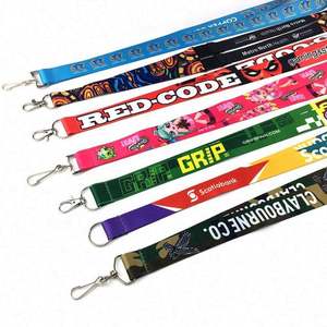 Lanyards Personalizados con Diseño de Anime, Color Rosa, Estilo Cómic, en Poliéster - Product Image 2