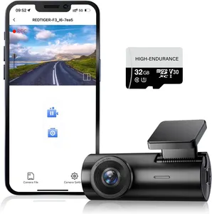 Redtiger F3 мини 2,5 K видеокамера с управлением приложением ночного видения монитор Скрытая видеорегистратор с Wi-Fi
