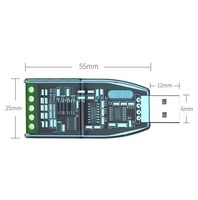 Convertisseur industriel RS485/RS232 vers USB avec communication standard des terminaux de protocole Modbus RTU