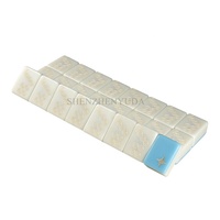 Professionnel bleu peint à la main automatique mélange mélamine Mahjong Table divertissement américain Mahjong jeu ensemble